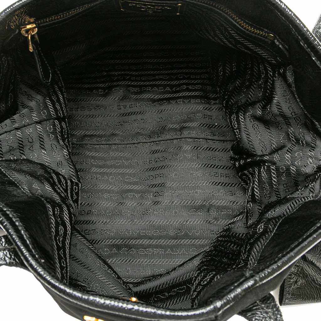 Prada Tessuto Canapa Logo Bow Tote - 4