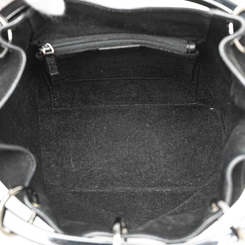 Gucci Suede Resin Hoop Handle Handbag - 4