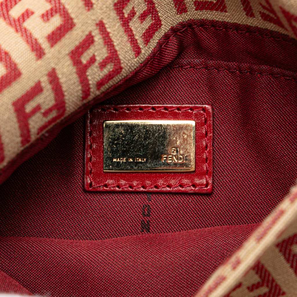 Fendi Zucchino Canvas Flap Crossbody - Detail 1