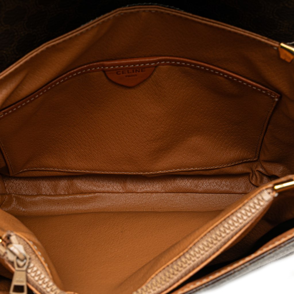 Celine Macadam Coated Canvas Crossbody - 4