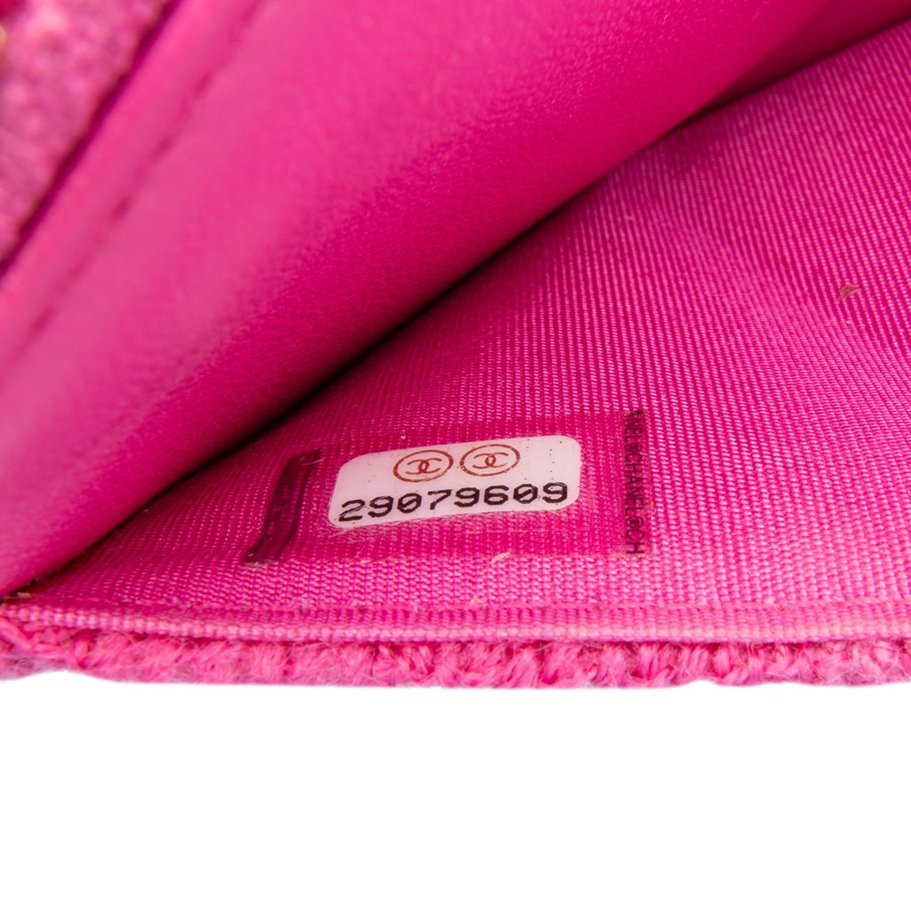 Chanel Tweed 19 Wallet On Chain - Image 10