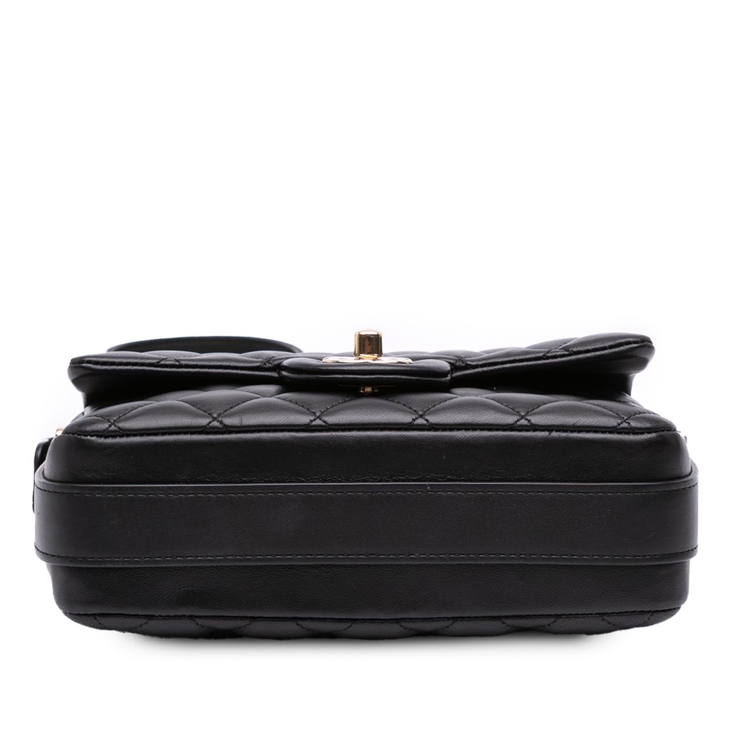 Chanel Quilted Calfskin Bolero de Chanel Flap - Image 6