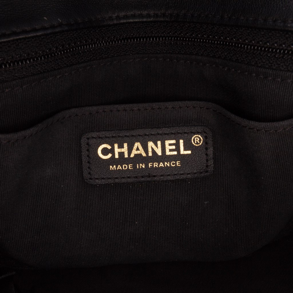 Chanel Quilted Calfskin Bolero de Chanel Flap - Side view