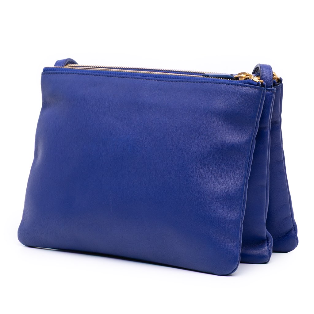 Celine Large Lambskin Trio Crossbody - 2