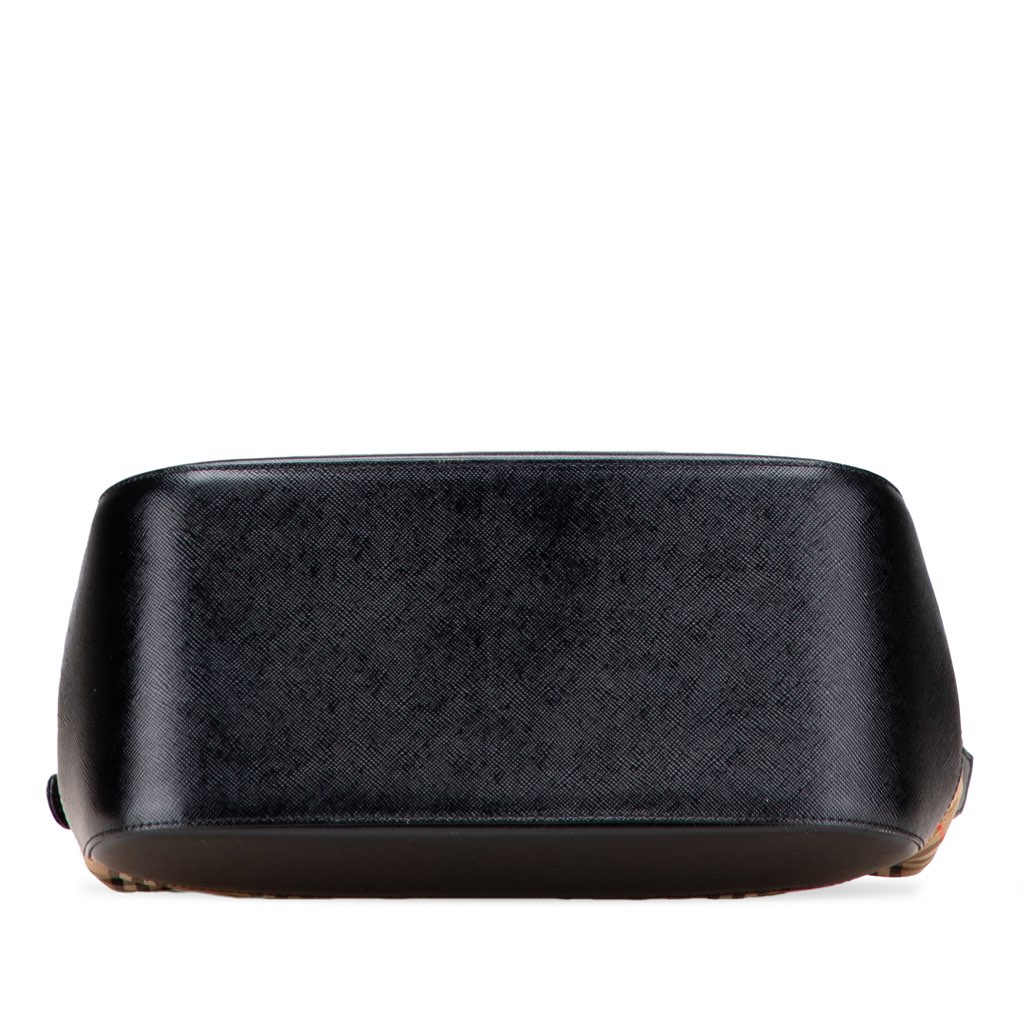 Burberry Haymarket Check Canvas Shoulder Bag - 3