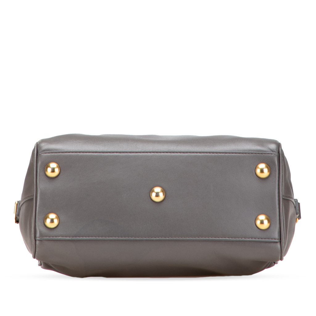 Saint Laurent Baby Leather Classic Duffle Satchel - Image 6