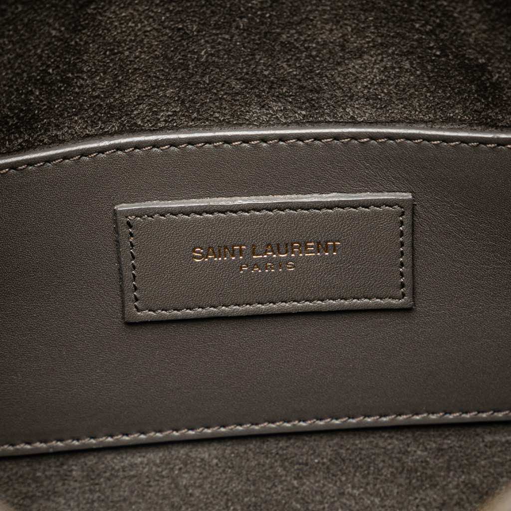 Saint Laurent Baby Leather Classic Duffle Satchel - Detail 1