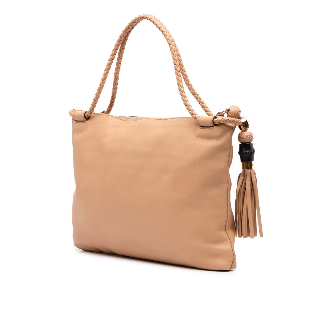 Gucci Leather Handmade Tote - 2