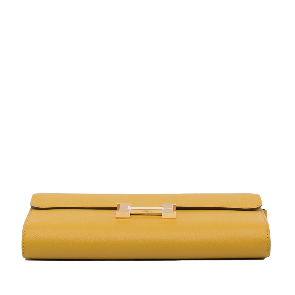 Hermès Epsom Constance Long To Go Wallet - 5