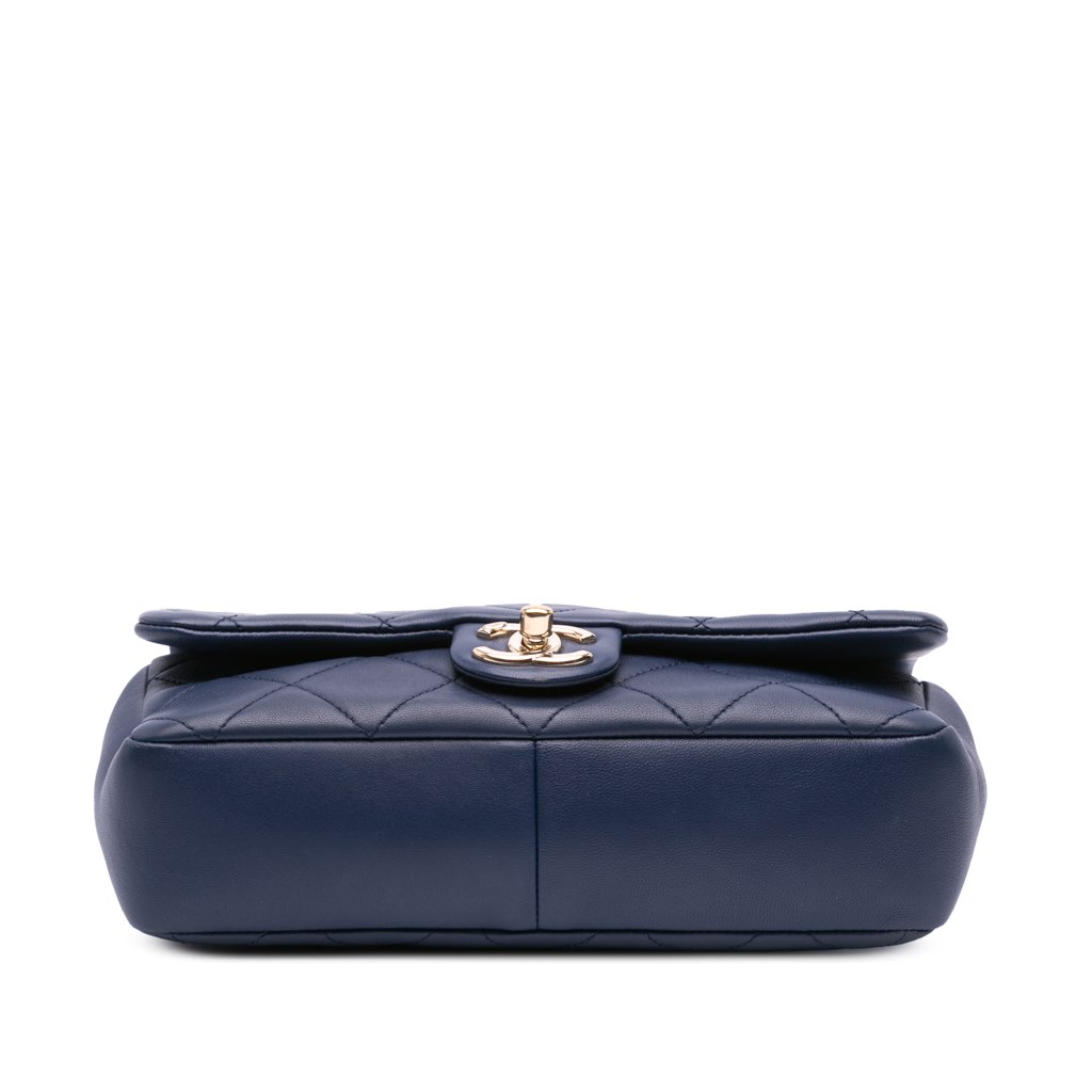 Chanel Small Lambskin Elegant Chain Single Flap - 3