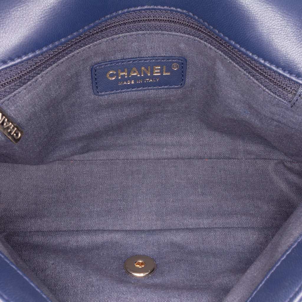 Chanel Small Lambskin Elegant Chain Single Flap - 4