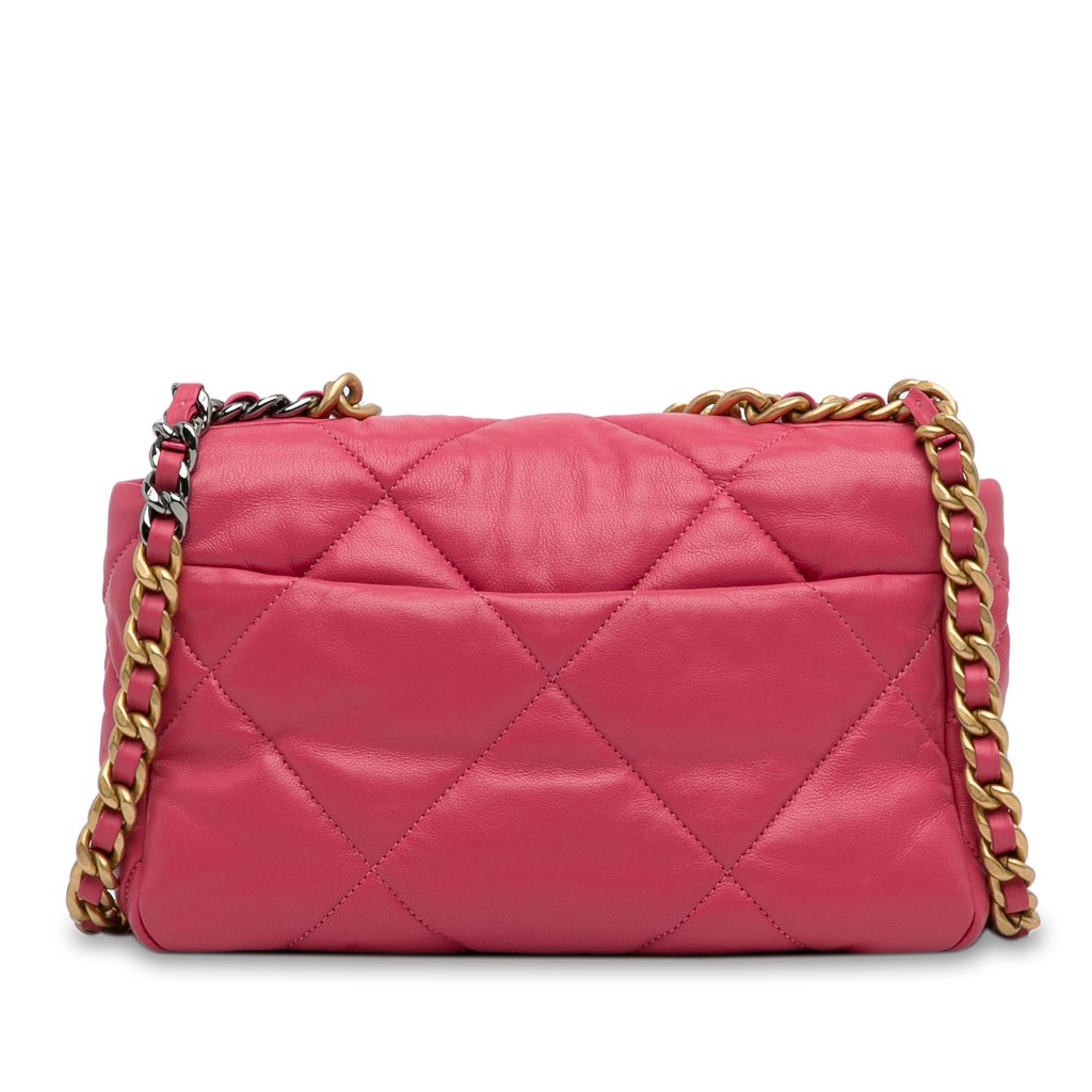 Chanel Medium Lambskin 19 Flap - 4