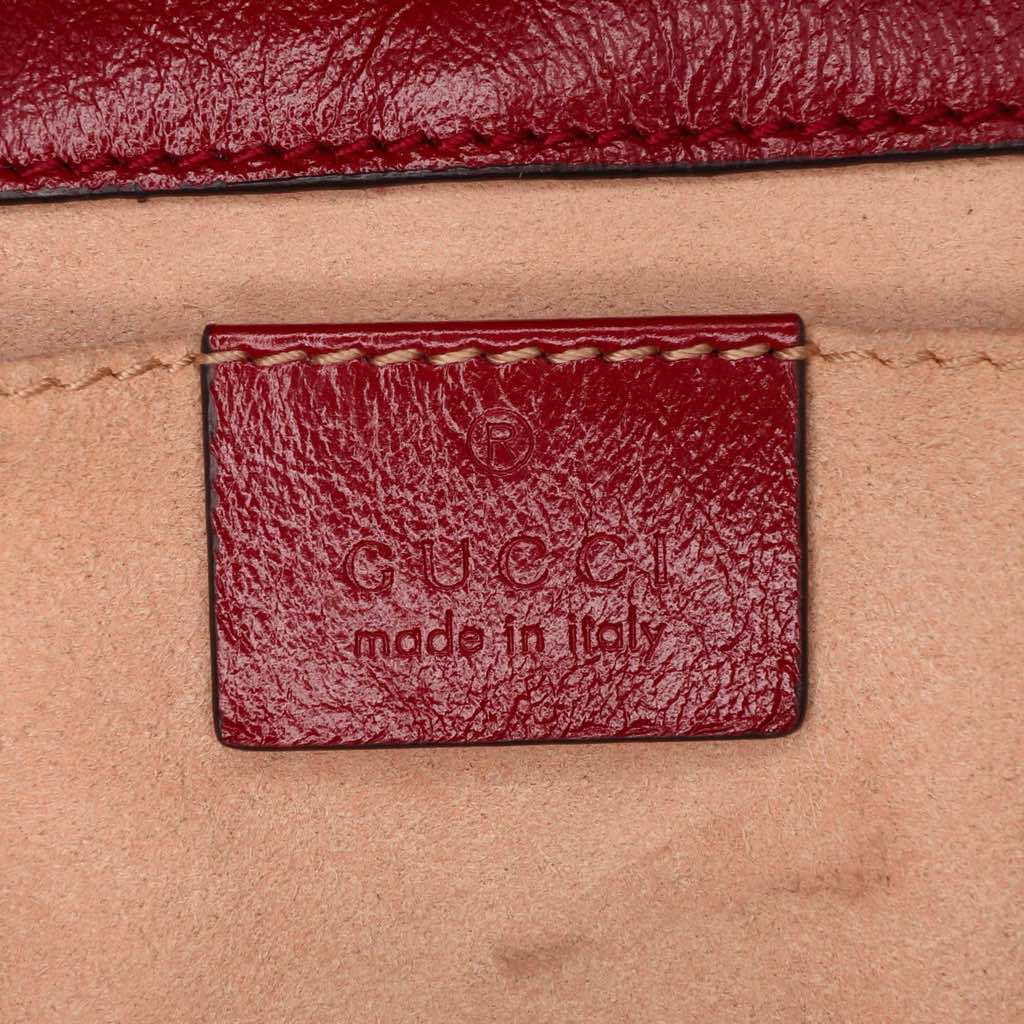 Gucci Mini GG Marmont Matelasse Canvas Flap Crossbody - 5