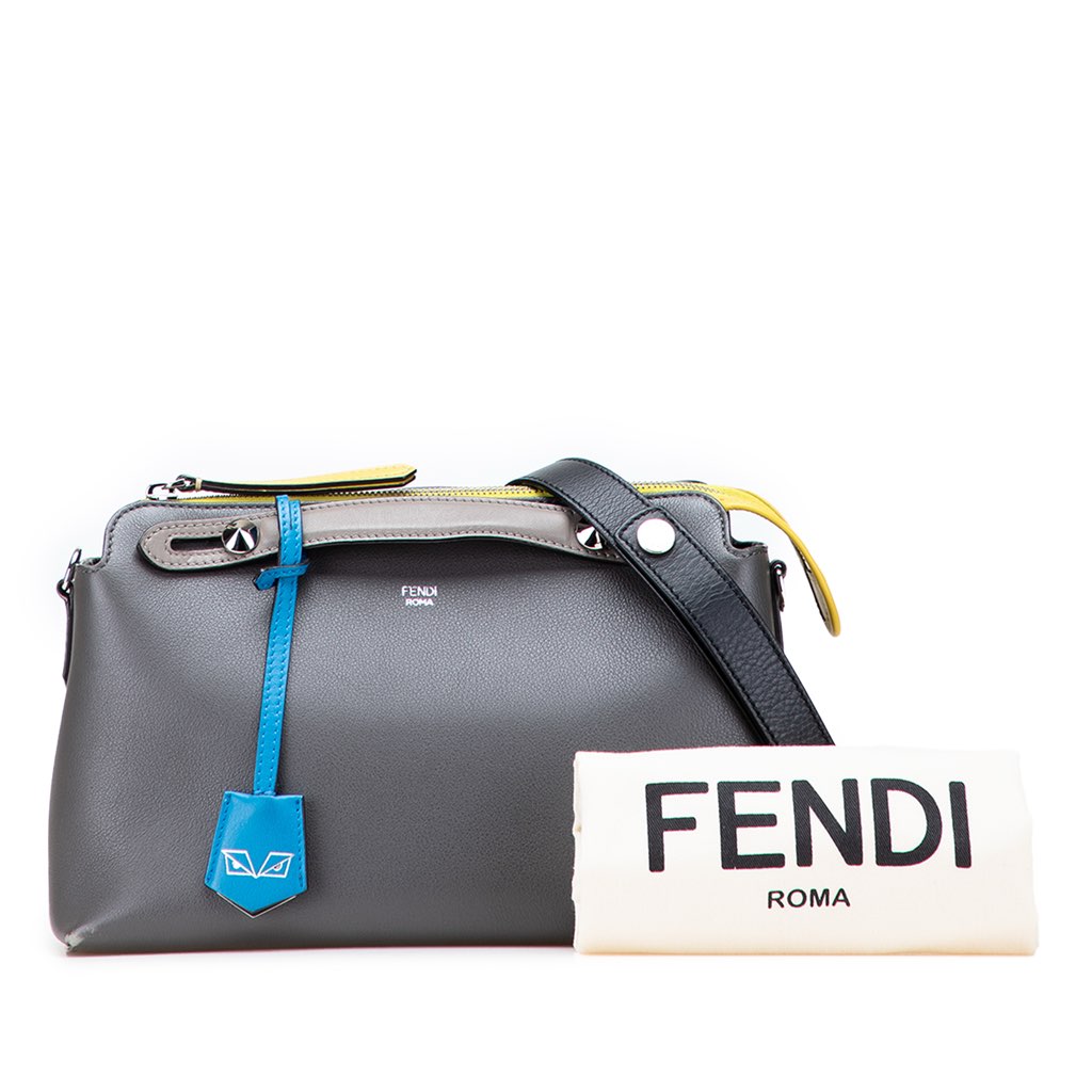 Fendi Medium Tricolor Leather By The Way Satchel - Image 12