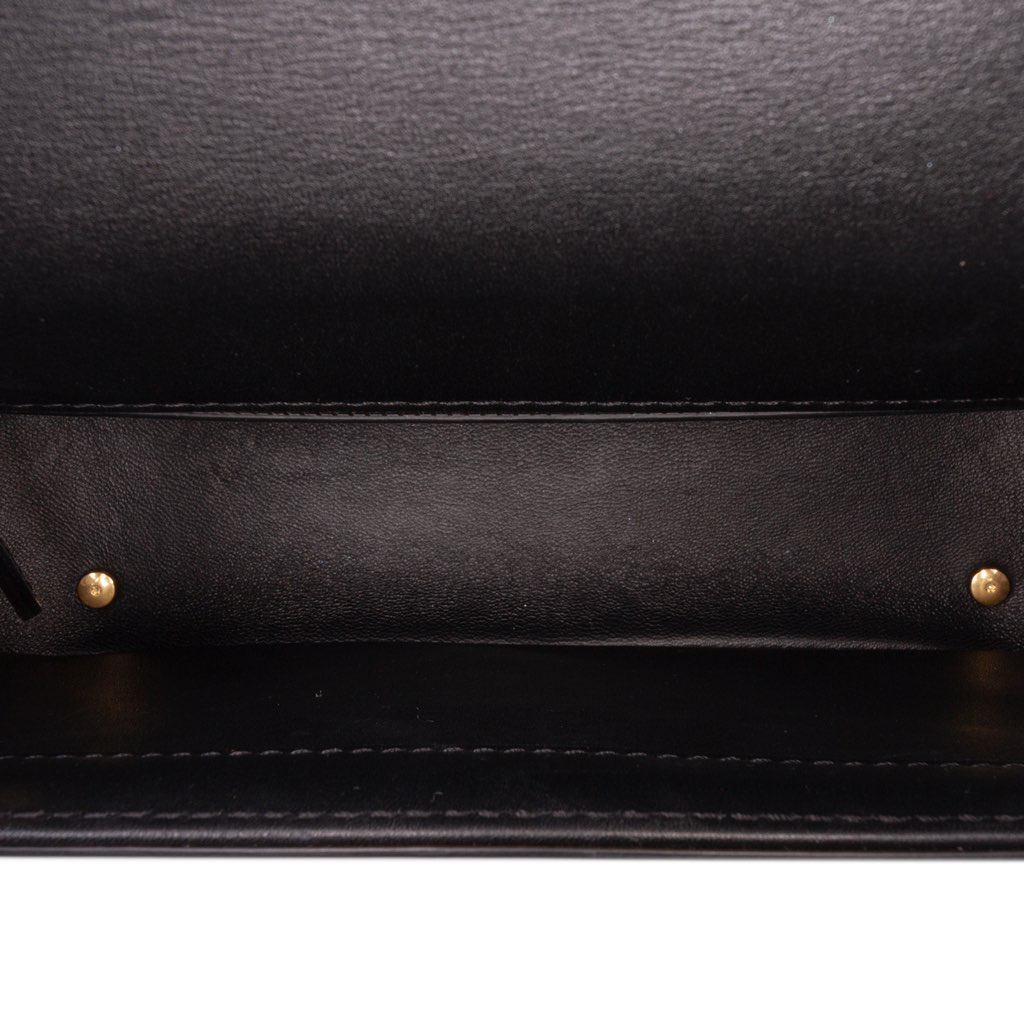 Valentino Medium Leather Vlogo Chain Shoulder Bag - 4