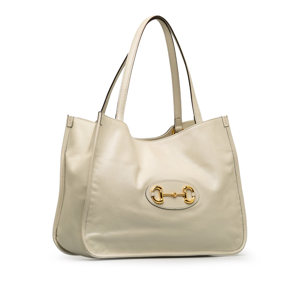 Gucci Horsebit 1995 Leather Tote Bag - 2