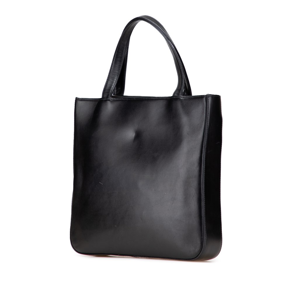 Burberry Nova Check Trimmed Leather Handbag - 2