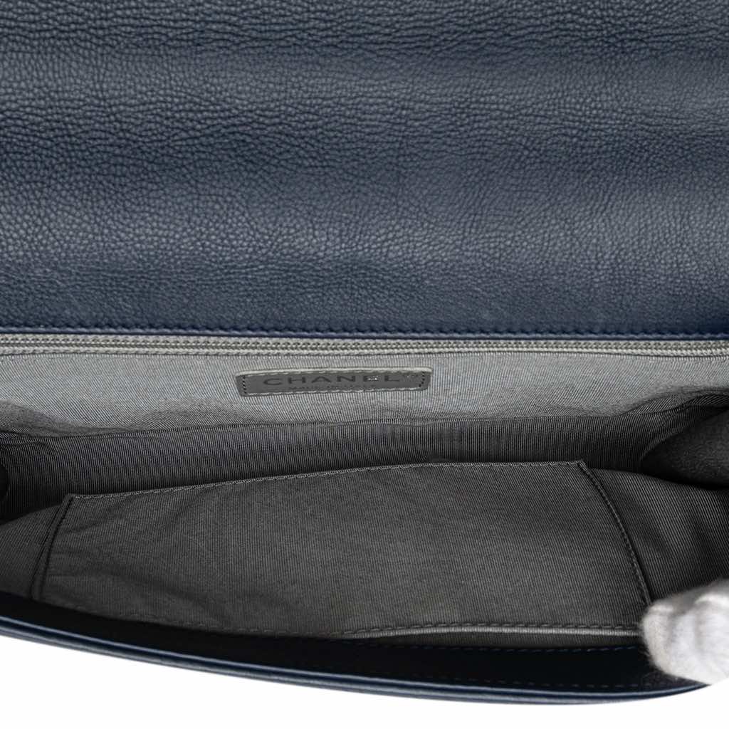 Chanel Medium Stitched Calfskin Boy Flap - 4