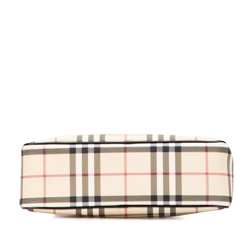 Burberry House Check Canvas Handbag - 3