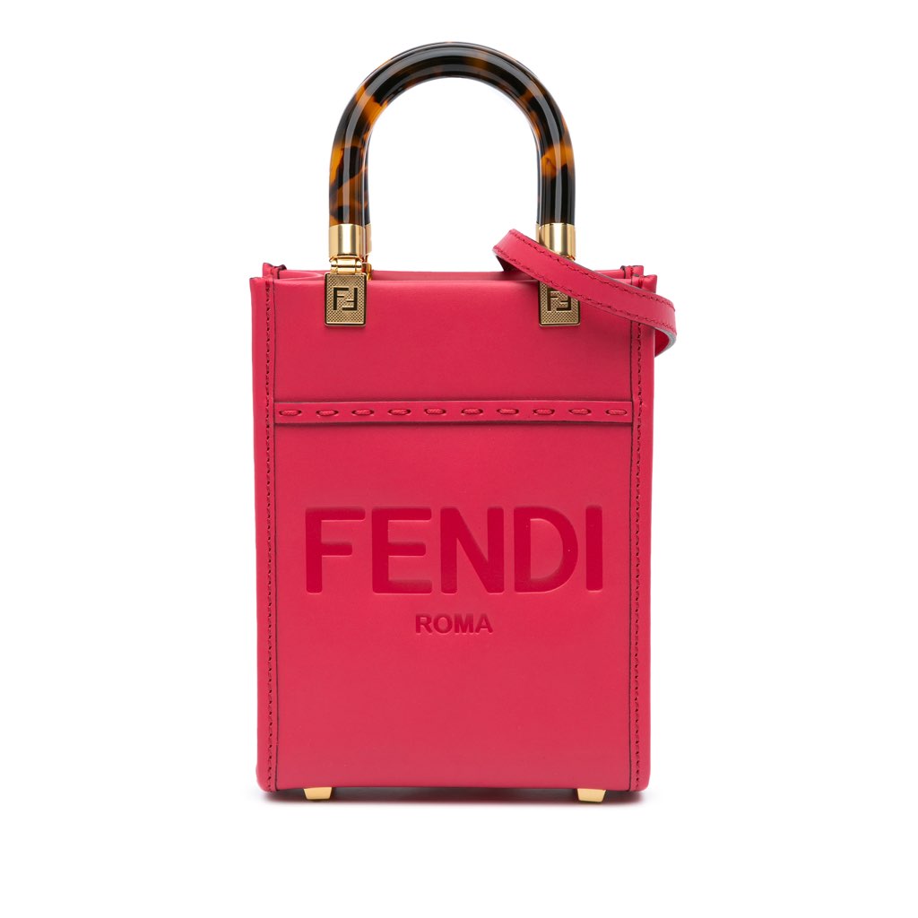 Fendi Mini Sunshine Shopper Tote
