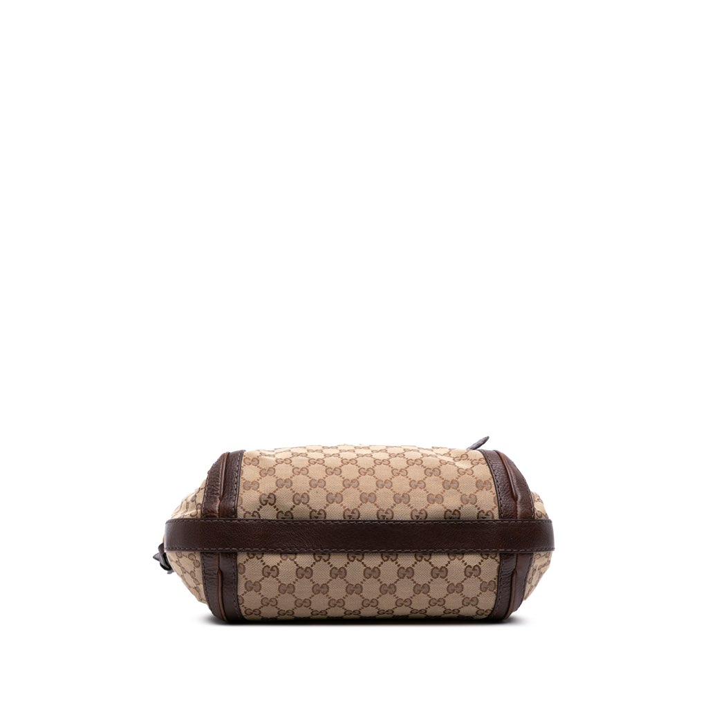 Gucci Medium GG Canvas Running Satchel - 3