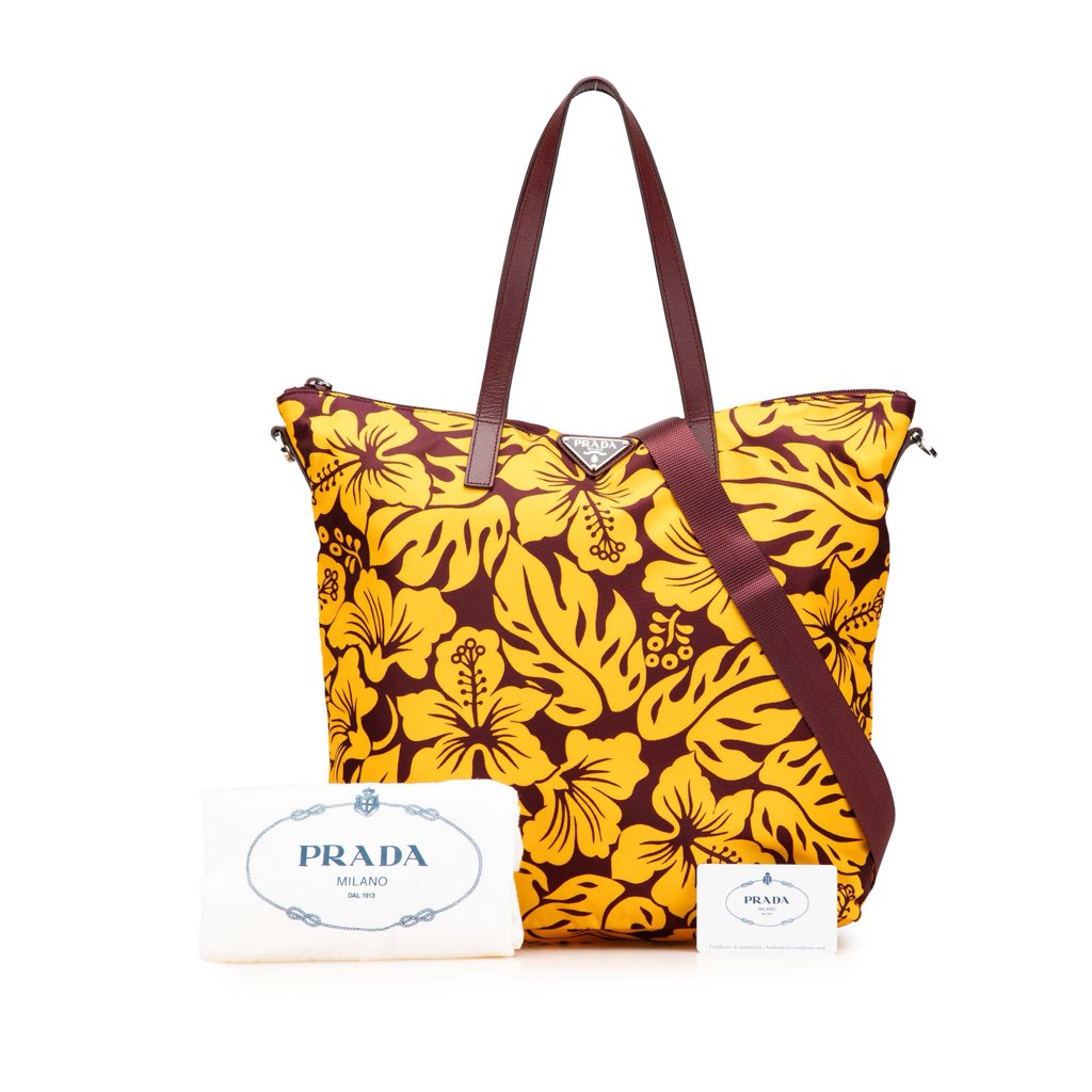 Prada Tessuto Stampato Tote - Image 17
