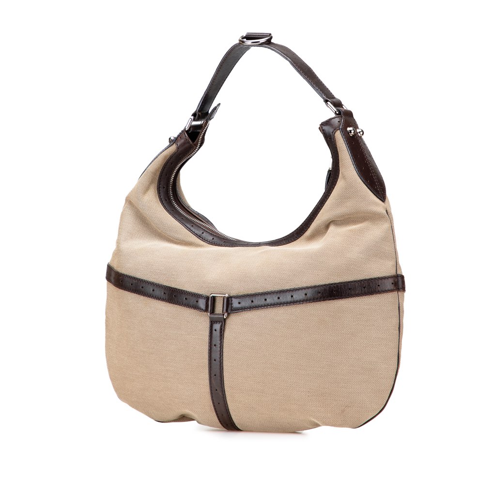 Gucci Canvas Web Reins Hobo - 2