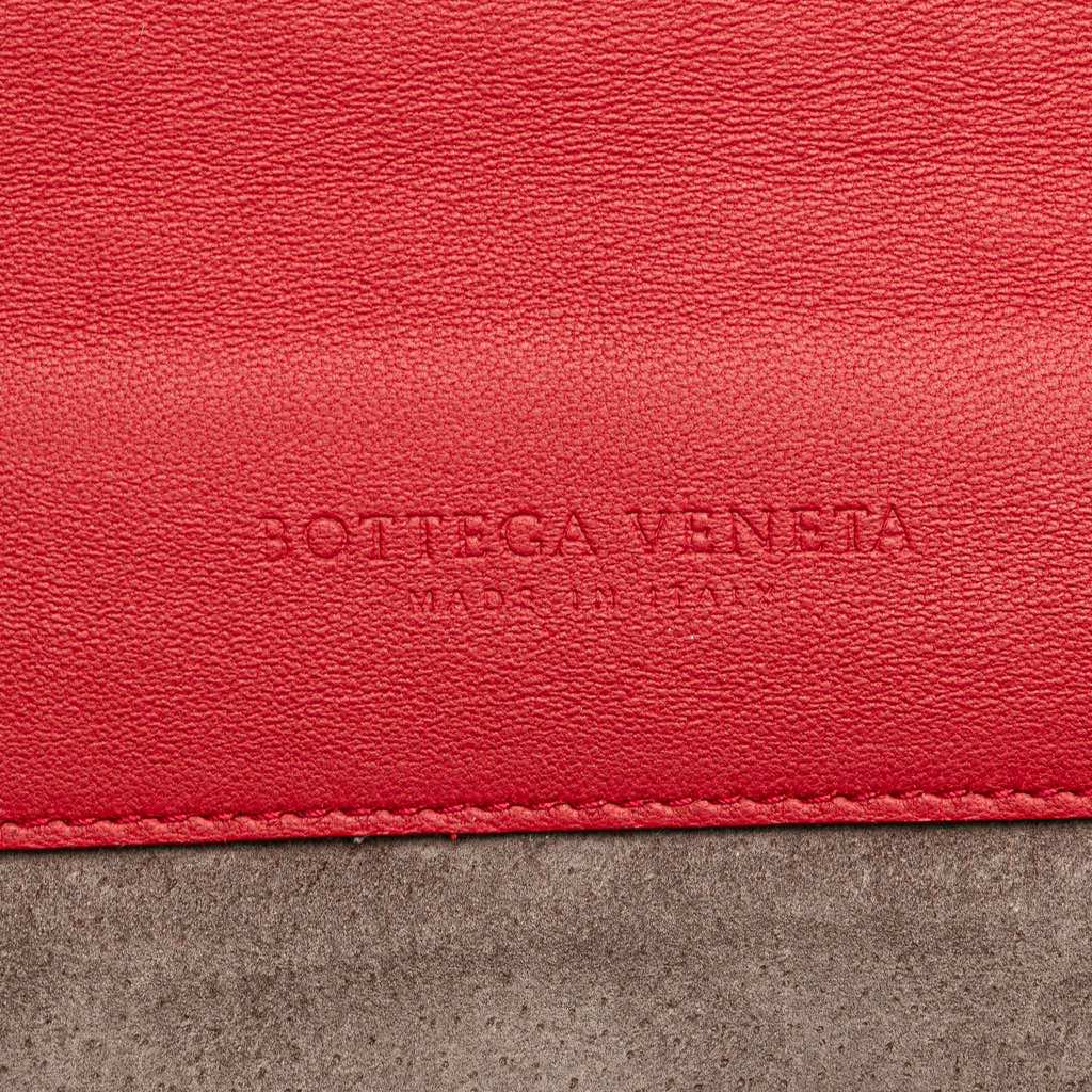 Bottega Veneta Nappa Intrecciato Glass Shoulder Bag - Side view