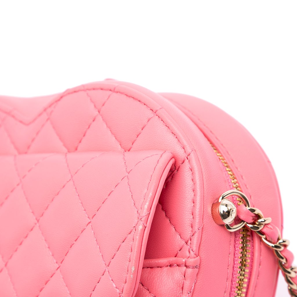 Chanel Lambskin CC in Love Heart Crossbody - Image 13