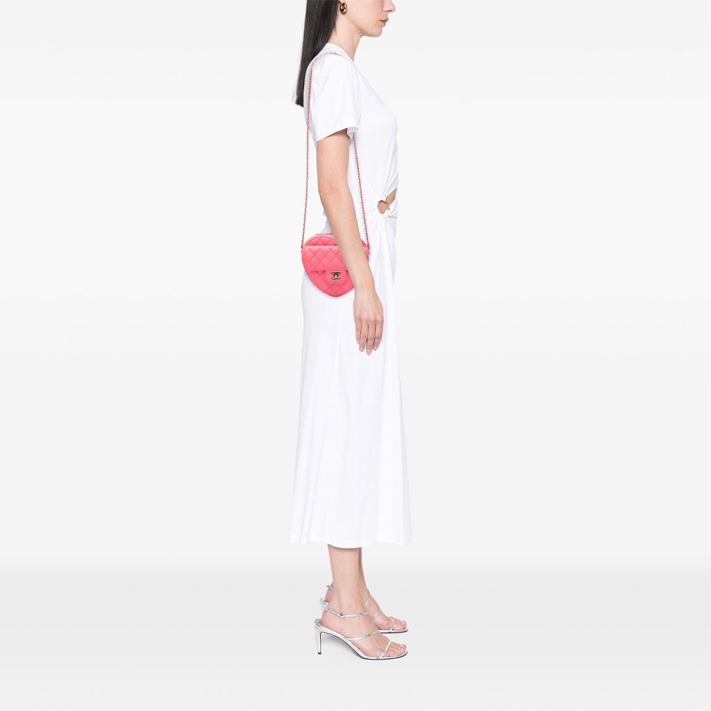 Chanel Lambskin CC in Love Heart Crossbody - Image 14