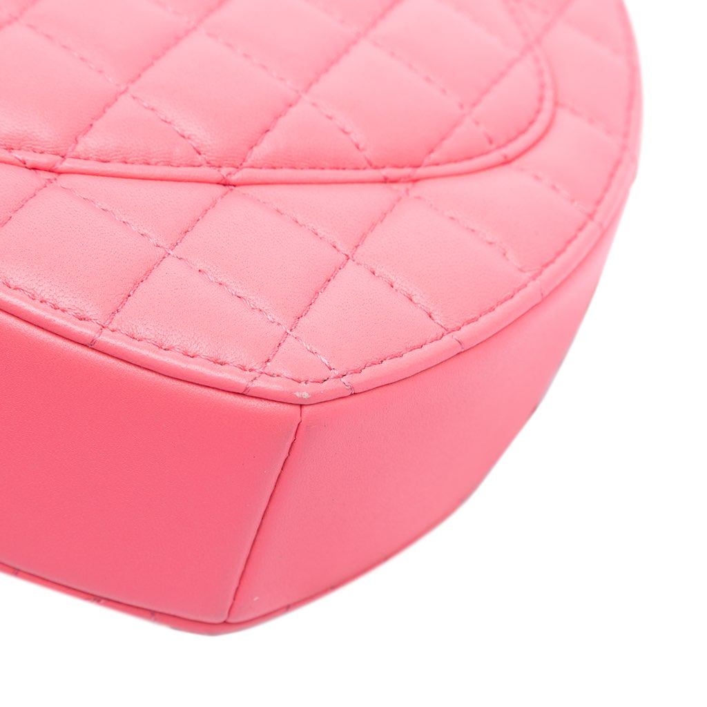 Chanel Lambskin CC in Love Heart Crossbody - Image 11