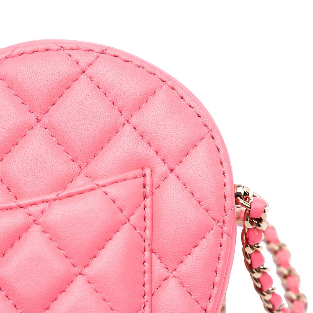 Chanel Lambskin CC in Love Heart Crossbody - Image 12