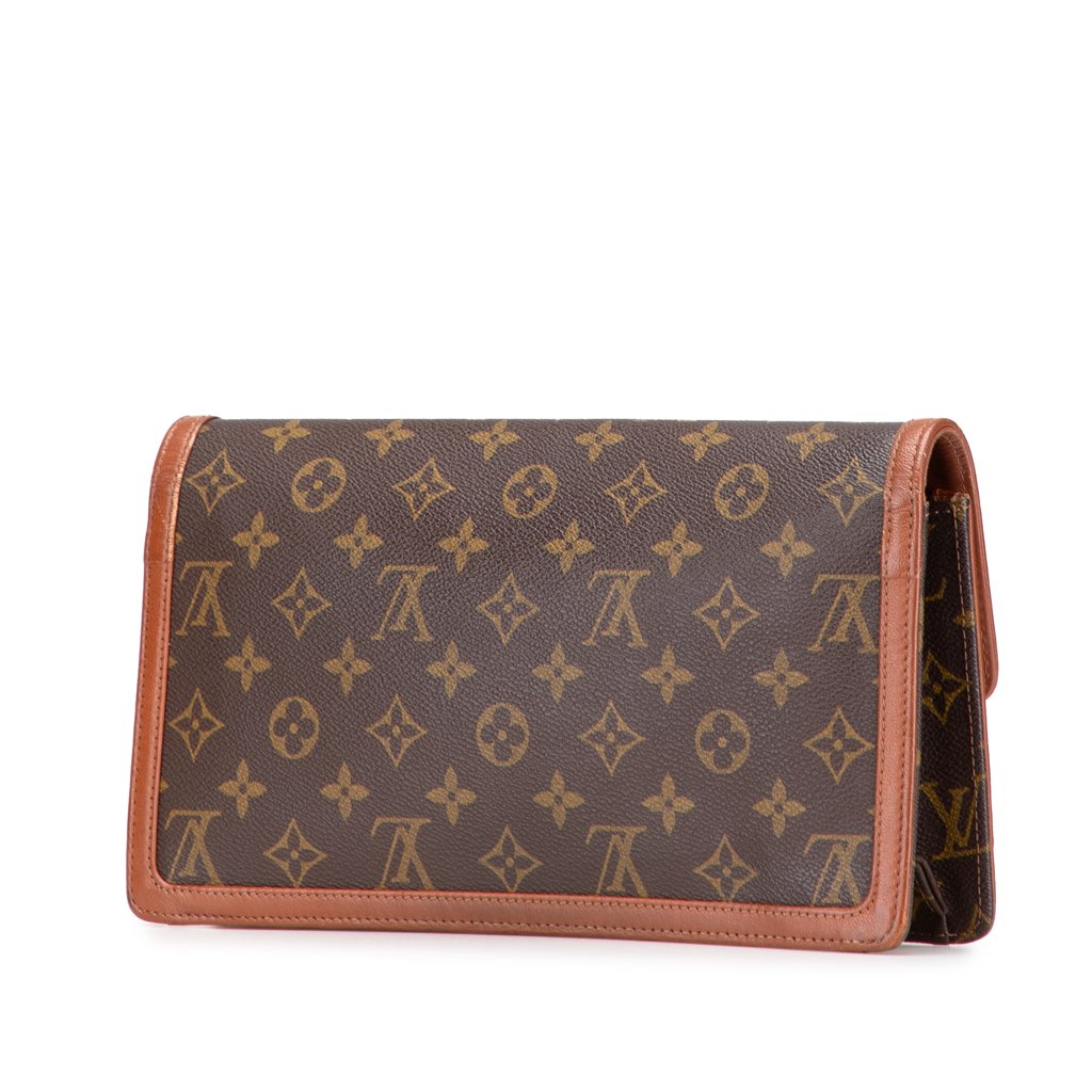 Louis Vuitton Monogram Pochette Dame GM - Back view