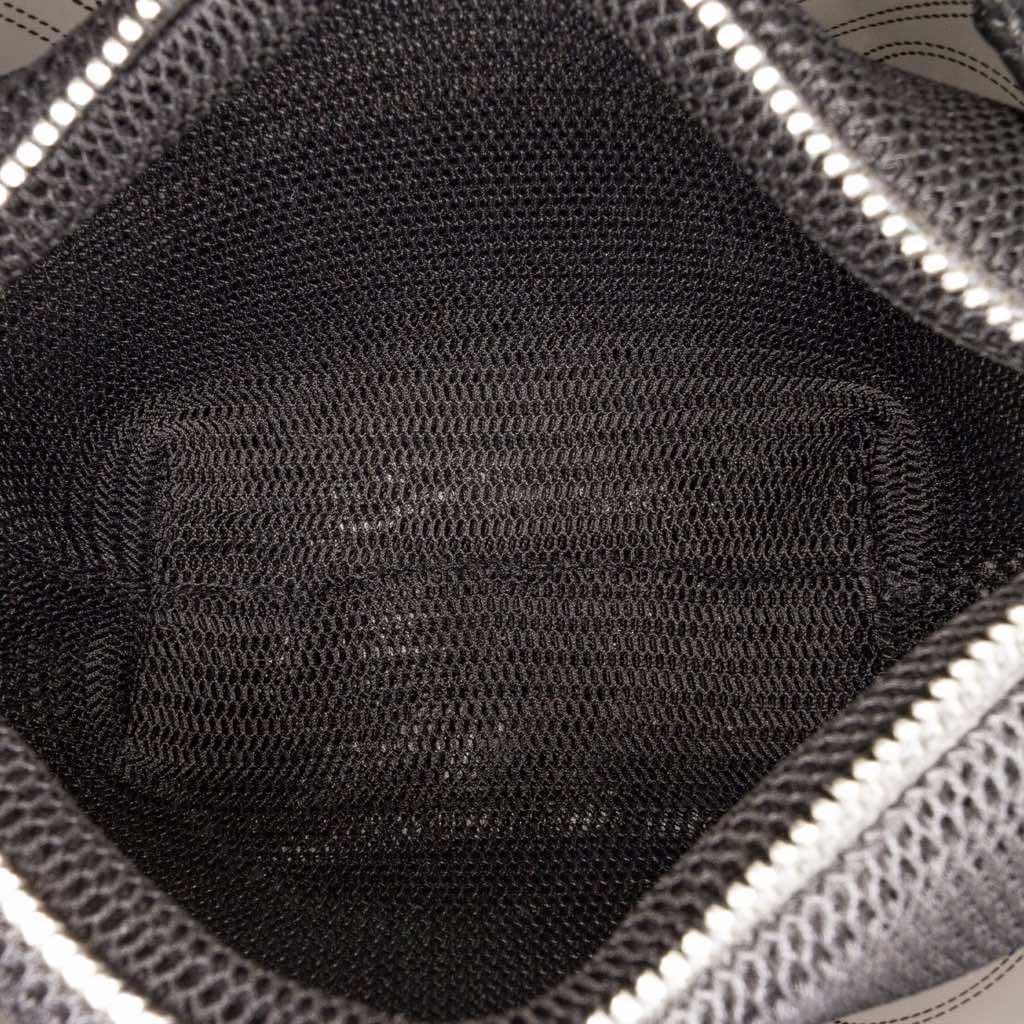 Chanel Crumpled Calfskin PVC Camellia Bucket - 5