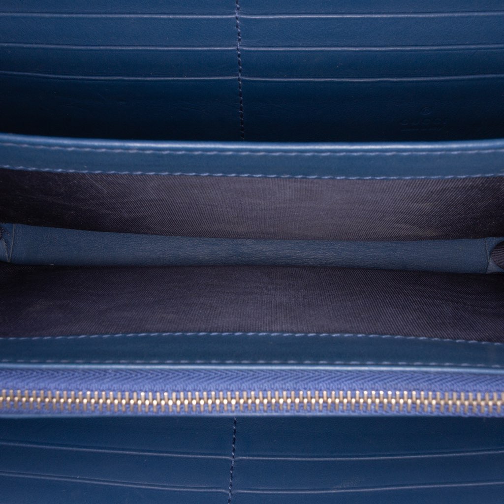 Gucci GG Supreme Dionysus Blooms Chain Wallet - 4