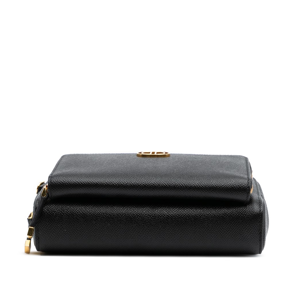 Dior Grained Calfskin Caro Double Pouch - 3