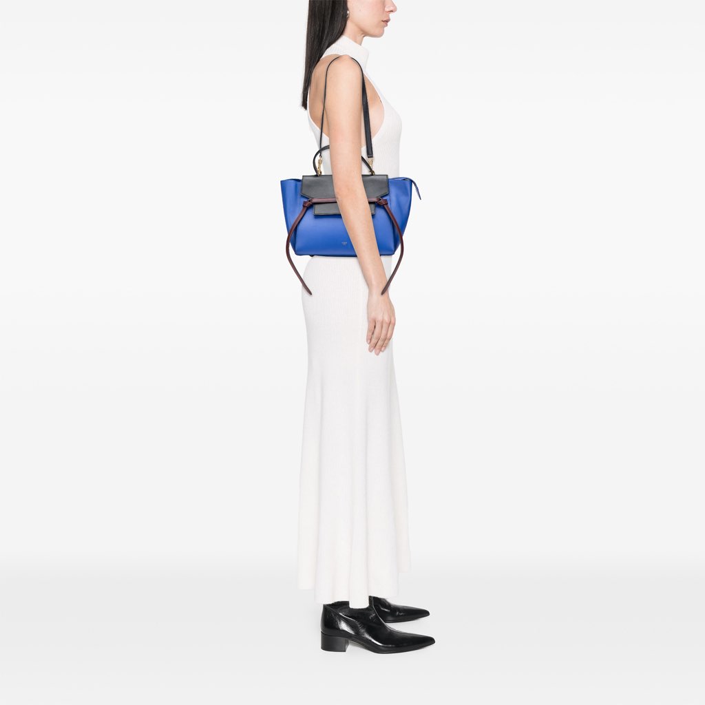 Celine Mini Tricolor Smooth Calfskin Belt Bag - Image 13