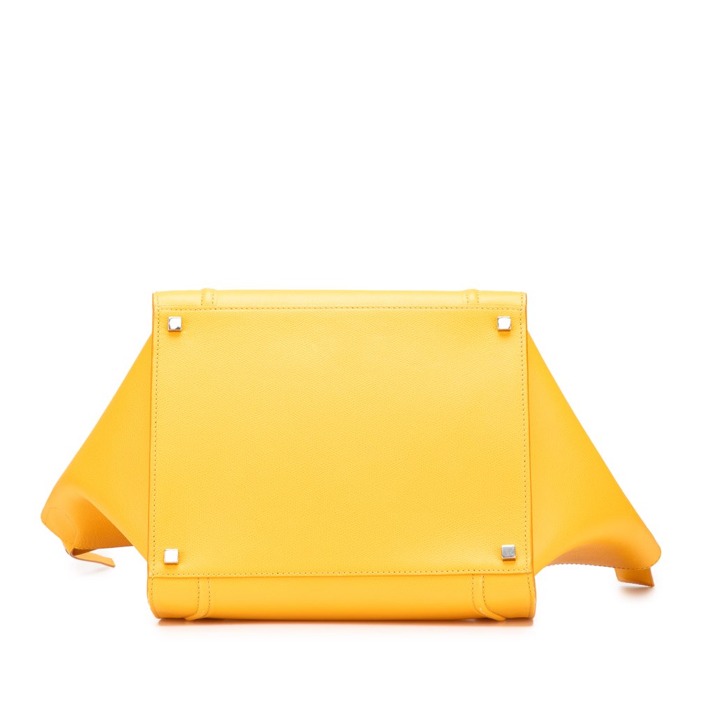 Celine Medium Leather Phantom Luggage Tote - 3