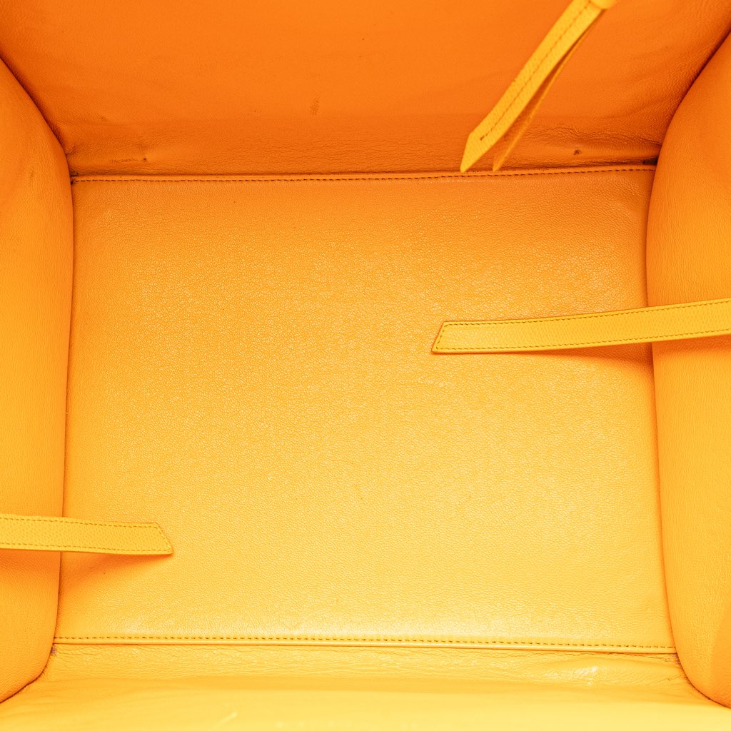 Celine Medium Leather Phantom Luggage Tote - 4