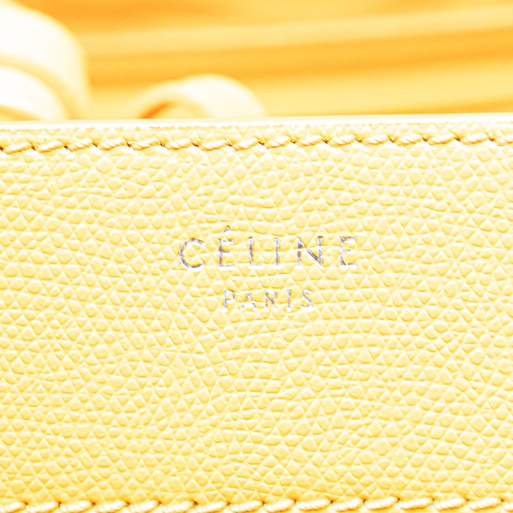 Celine Medium Leather Phantom Luggage Tote - 5