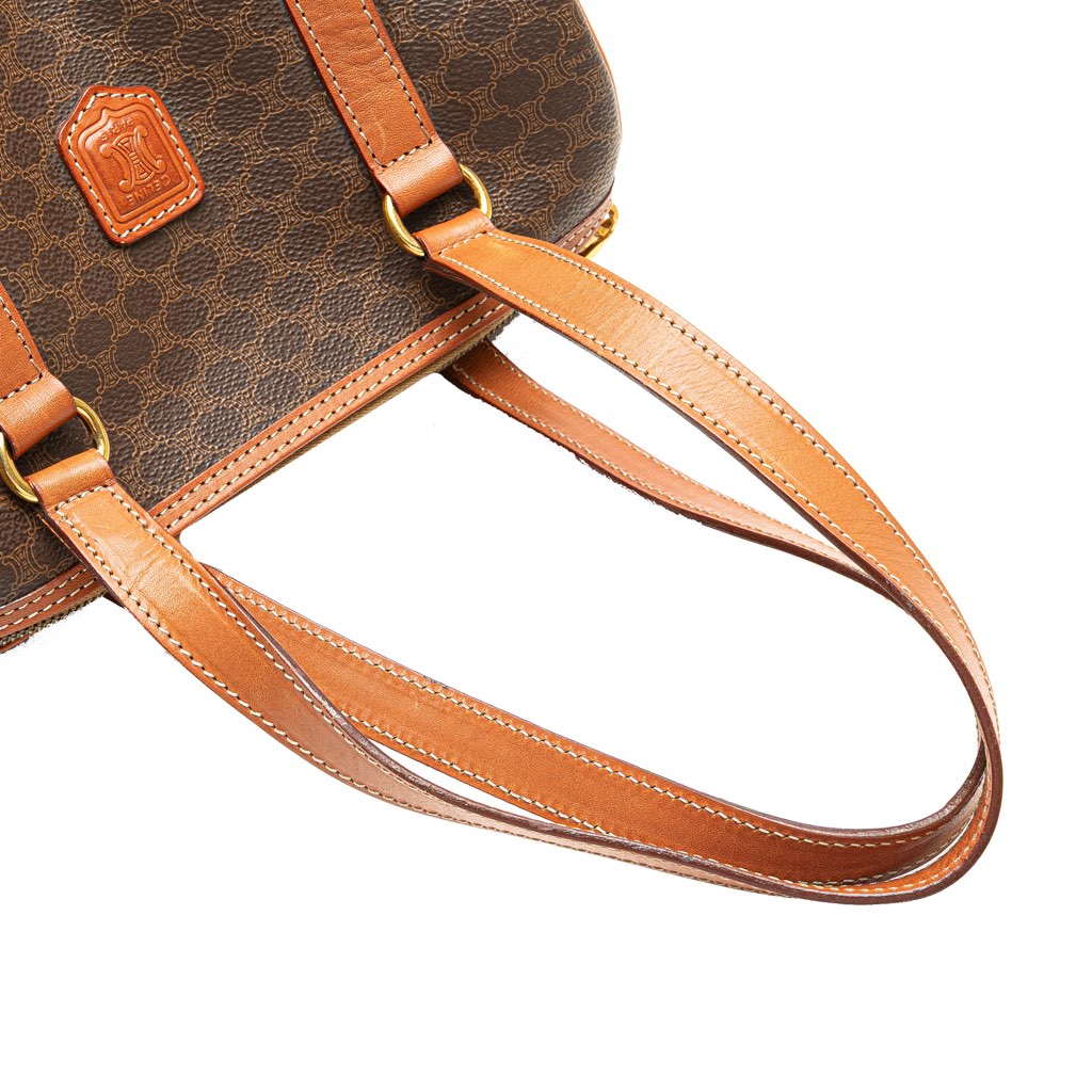 Celine Macadam Coated Canvas Shoulder Bag - Image 14