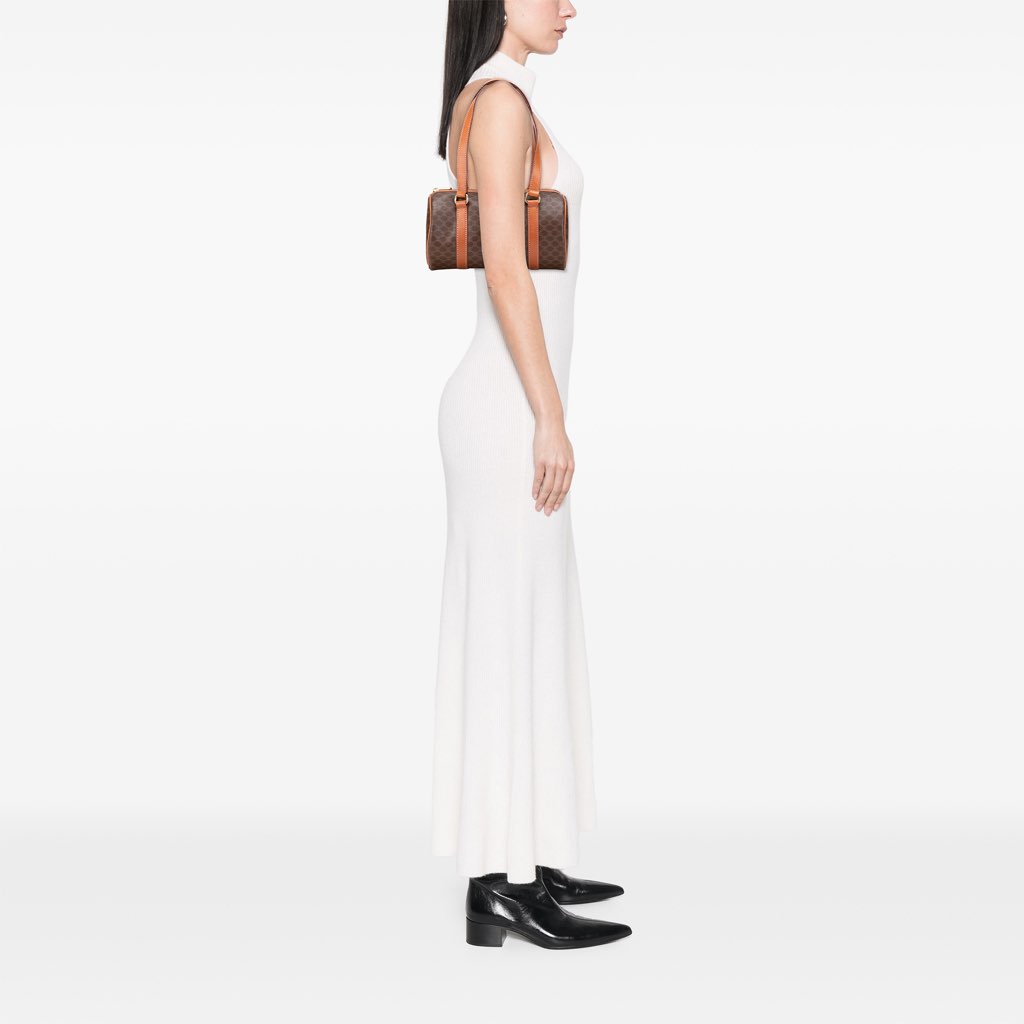 Celine Macadam Coated Canvas Shoulder Bag - Image 15