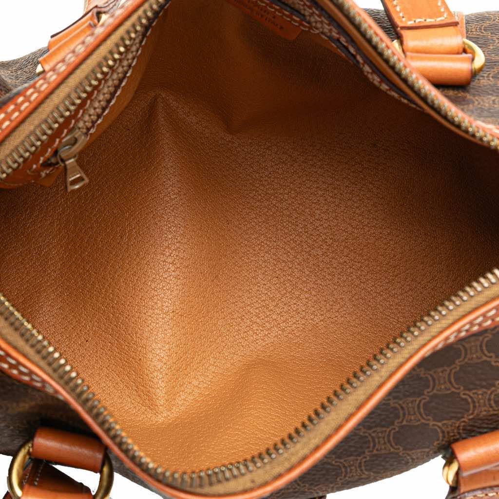 Celine Macadam Coated Canvas Shoulder Bag - 4