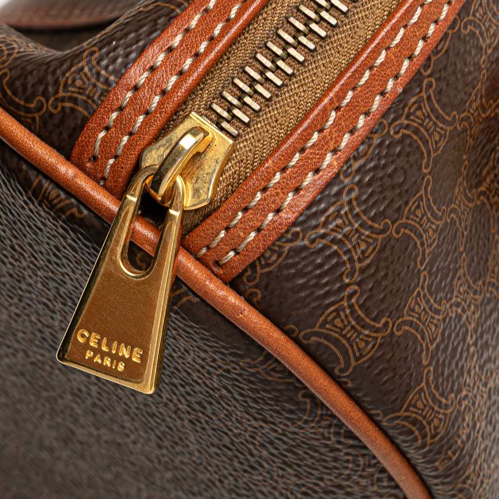 Celine Macadam Coated Canvas Shoulder Bag - Image 10