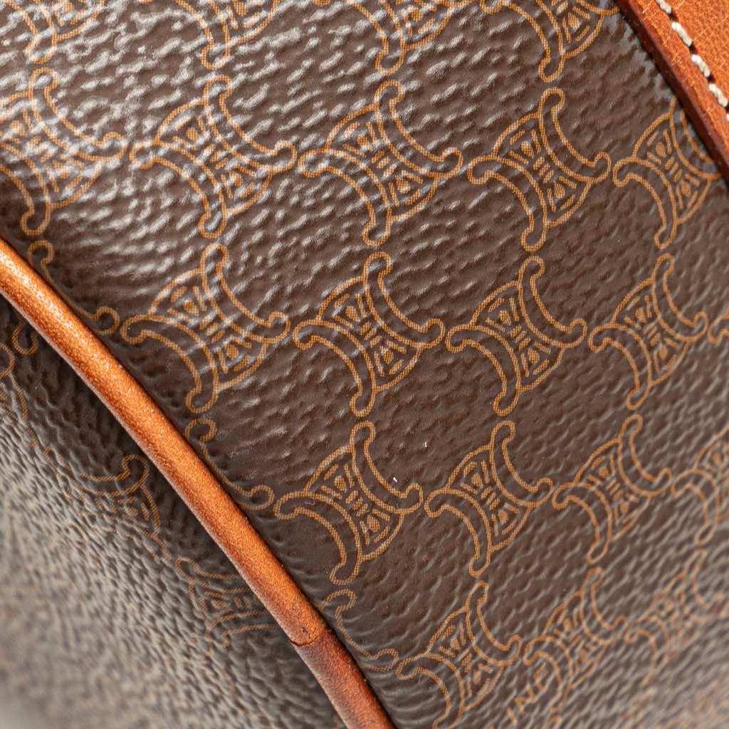 Celine Macadam Coated Canvas Shoulder Bag - Image 12