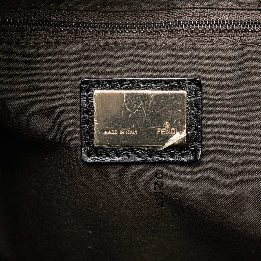 Fendi Zucchino Canvas Handbag - 5