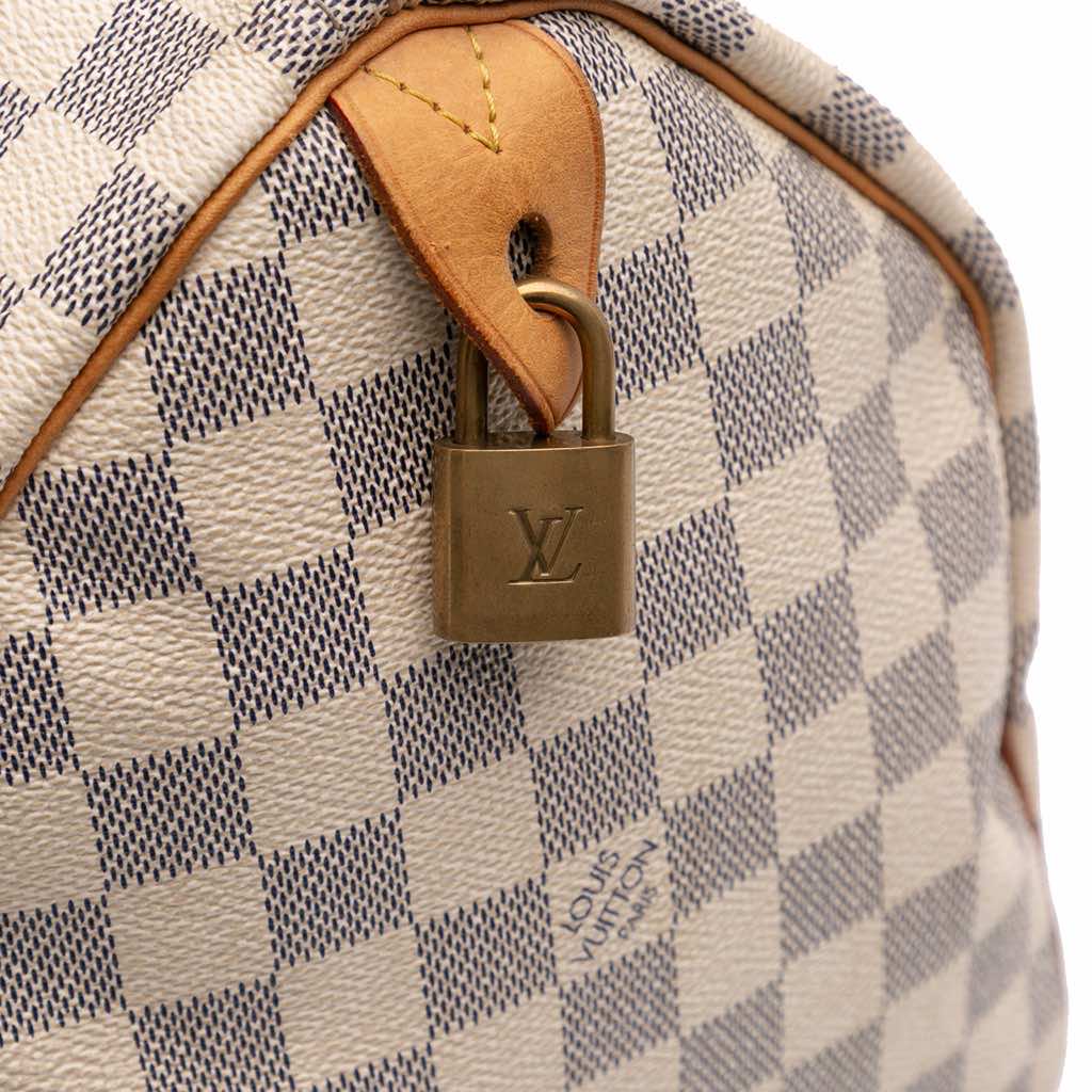 Louis Vuitton Damier Azur Speedy 30 - Image 11