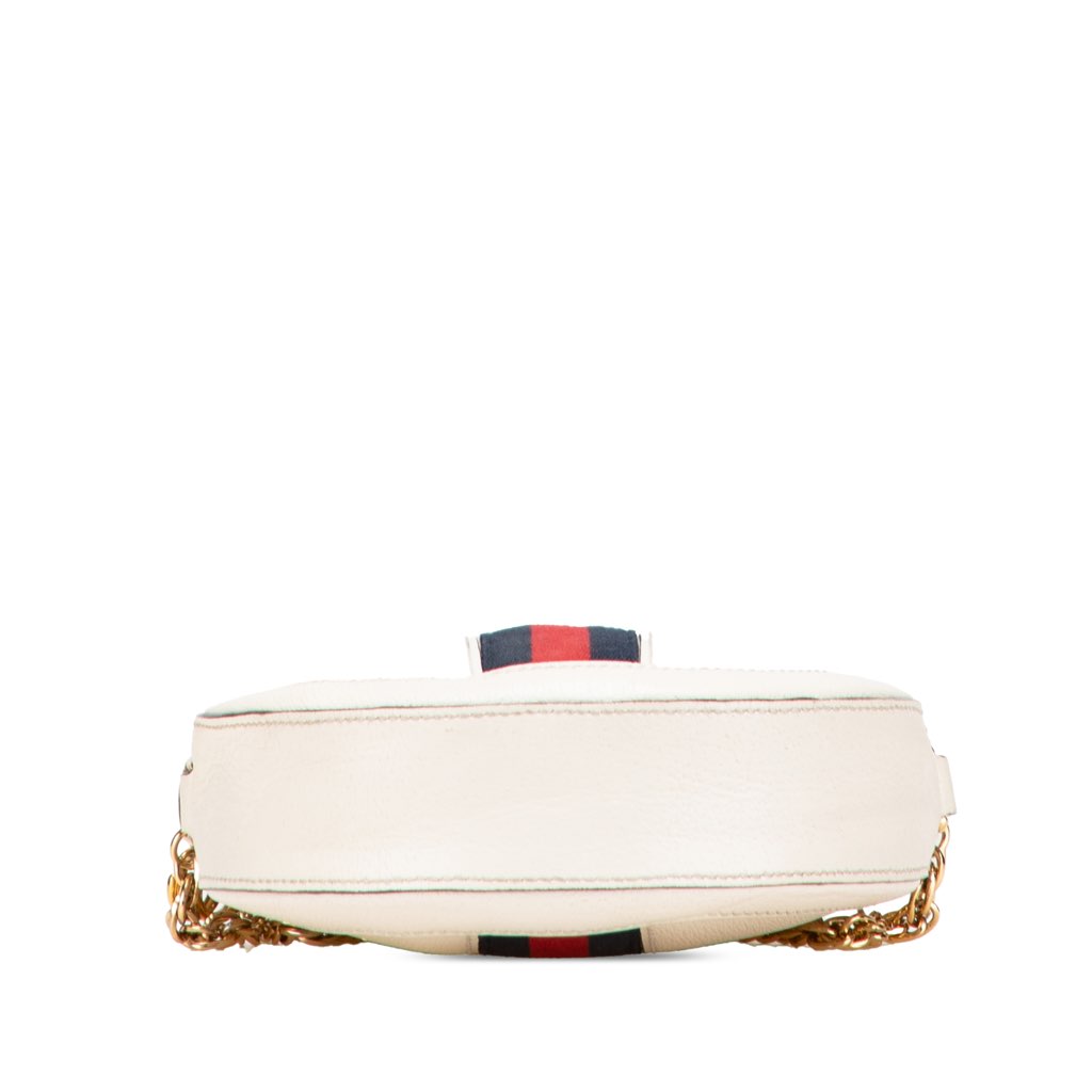 Gucci Mini Leather Ophidia Round Crossbody - Image 6