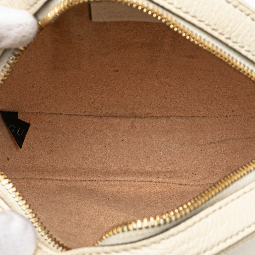 Gucci Mini Leather Ophidia Round Crossbody - 4