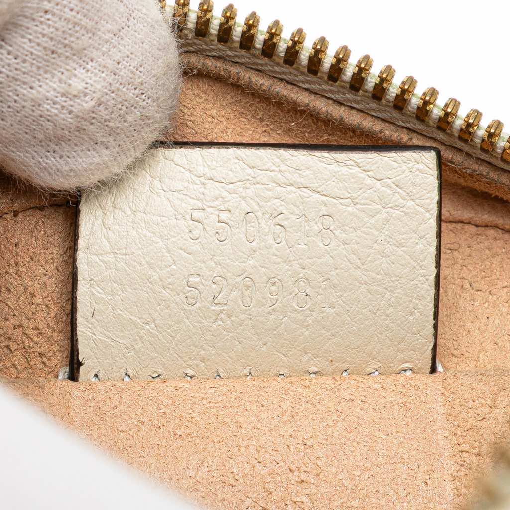 Gucci Mini Leather Ophidia Round Crossbody - Detail 1